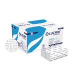 Lucart Z Strong Prosoape pliate, albe, 200 buc