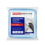 PROservice Laveta microfibra pentru sticla, albastra, 5 buc/set