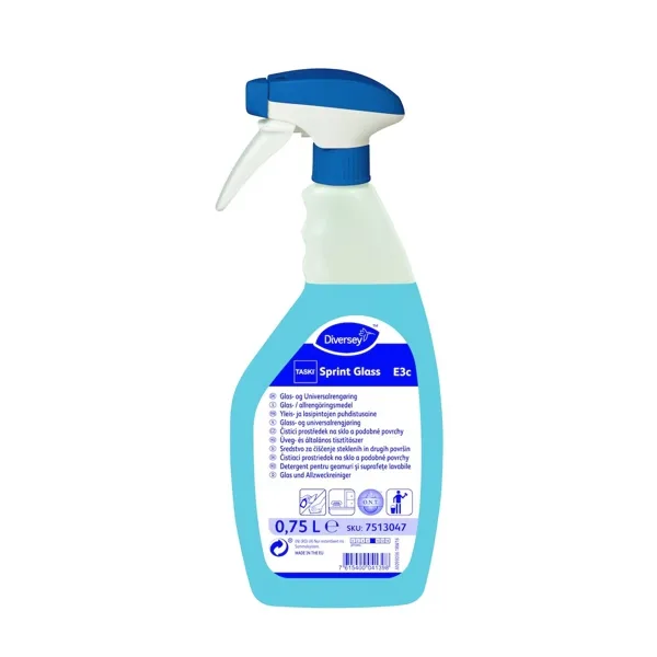 taski-sprint-glass TASKI Sprint Multiuso – Detergent pentru geamuri şi suprafeţe lavabile 750 ml - imagine 1