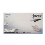 ZOREX Manusi de unica folosinta TPE, 100 buc/cutie