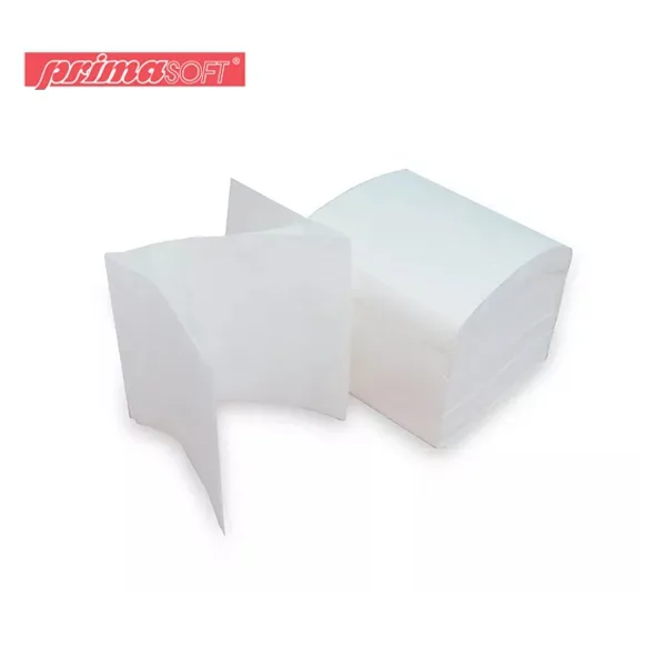 PrimaSoft hirtie igienica pliata Z, alba 2str. 250 foi. - imagine 1