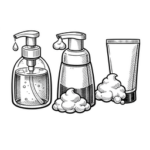 Sapun lichid – Spuma