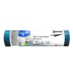ZOREX Pro Saci menajeri 120L/10 buc, albastri, LDPE
