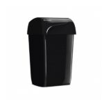 LUCART Cos gunoi 43L, negru